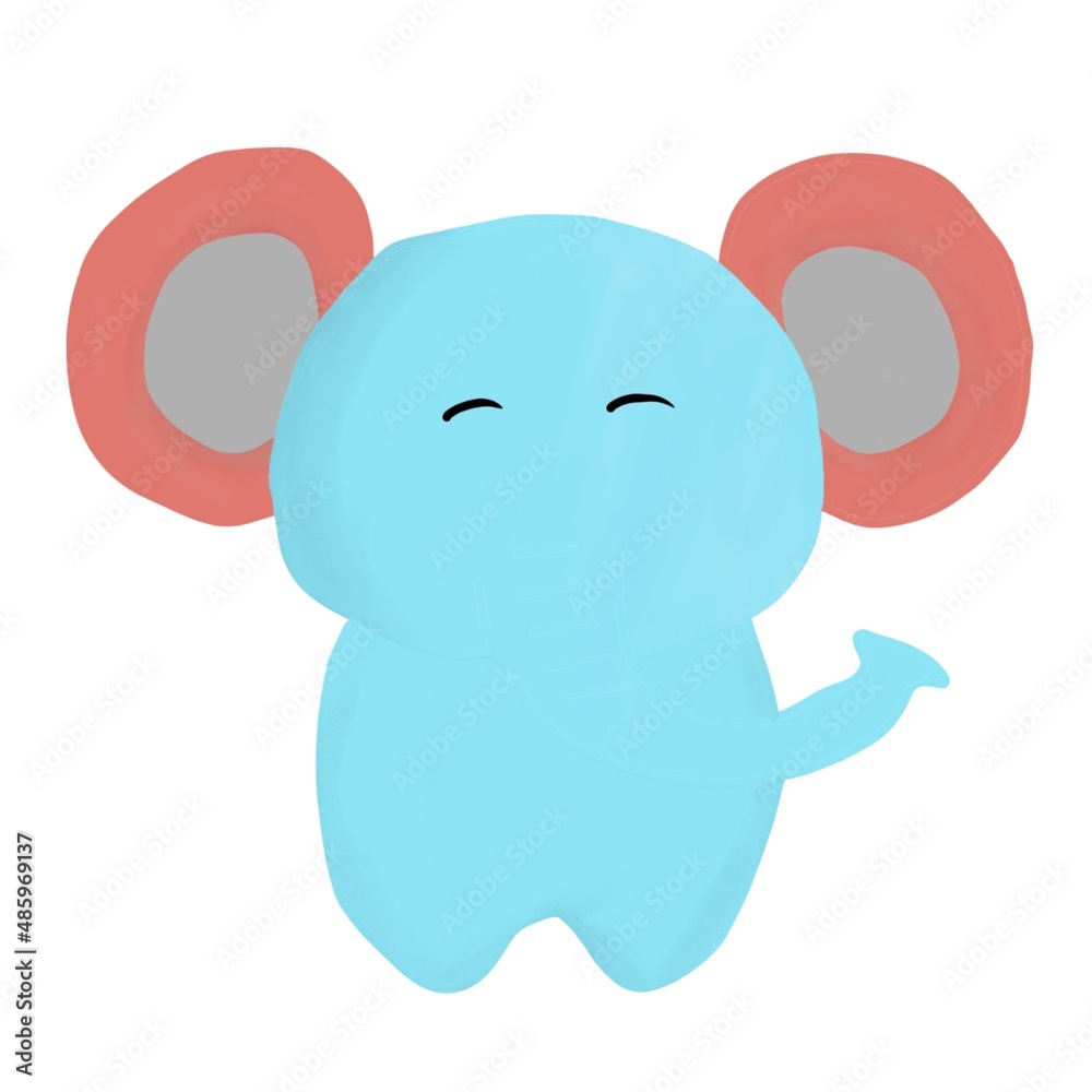 elephant and heart elephant and heart