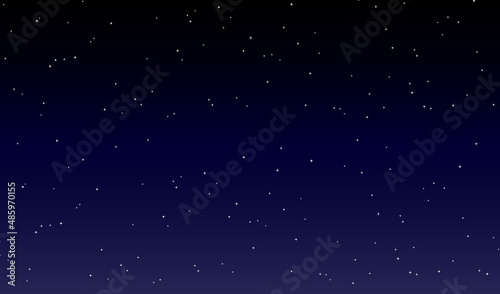 starry background.  blue night sky design vector illustration.Eps10