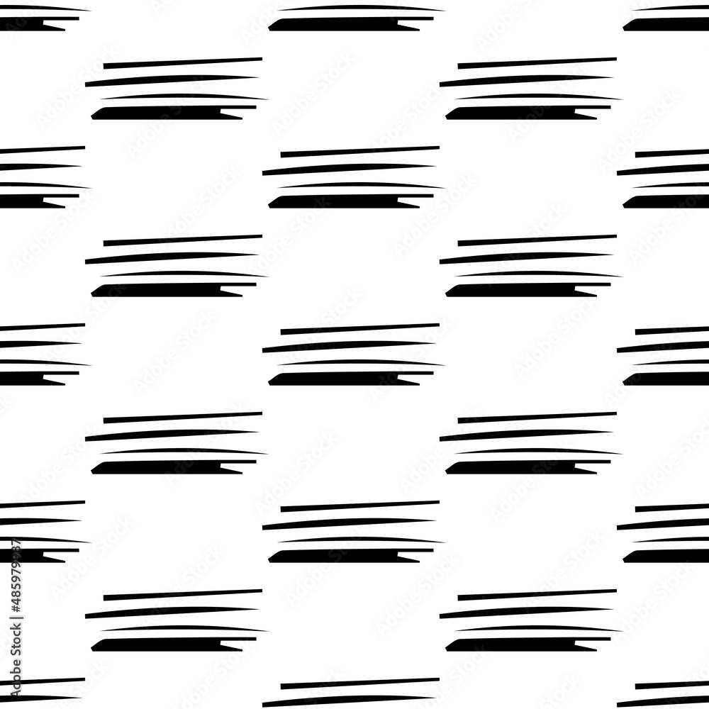 Seamless pattern with black pencil brushstrokes Seamless pattern with black pencil brushstrokes