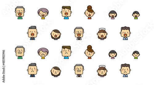 人物　アイコン