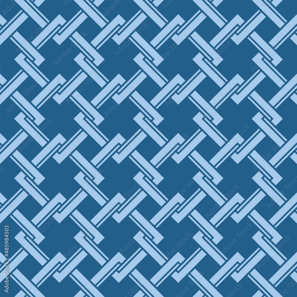 Japanese Overlap Square Diamond Vector Seamless Pattern Japanese Overlap Square Diamond Vector Seamless Pattern