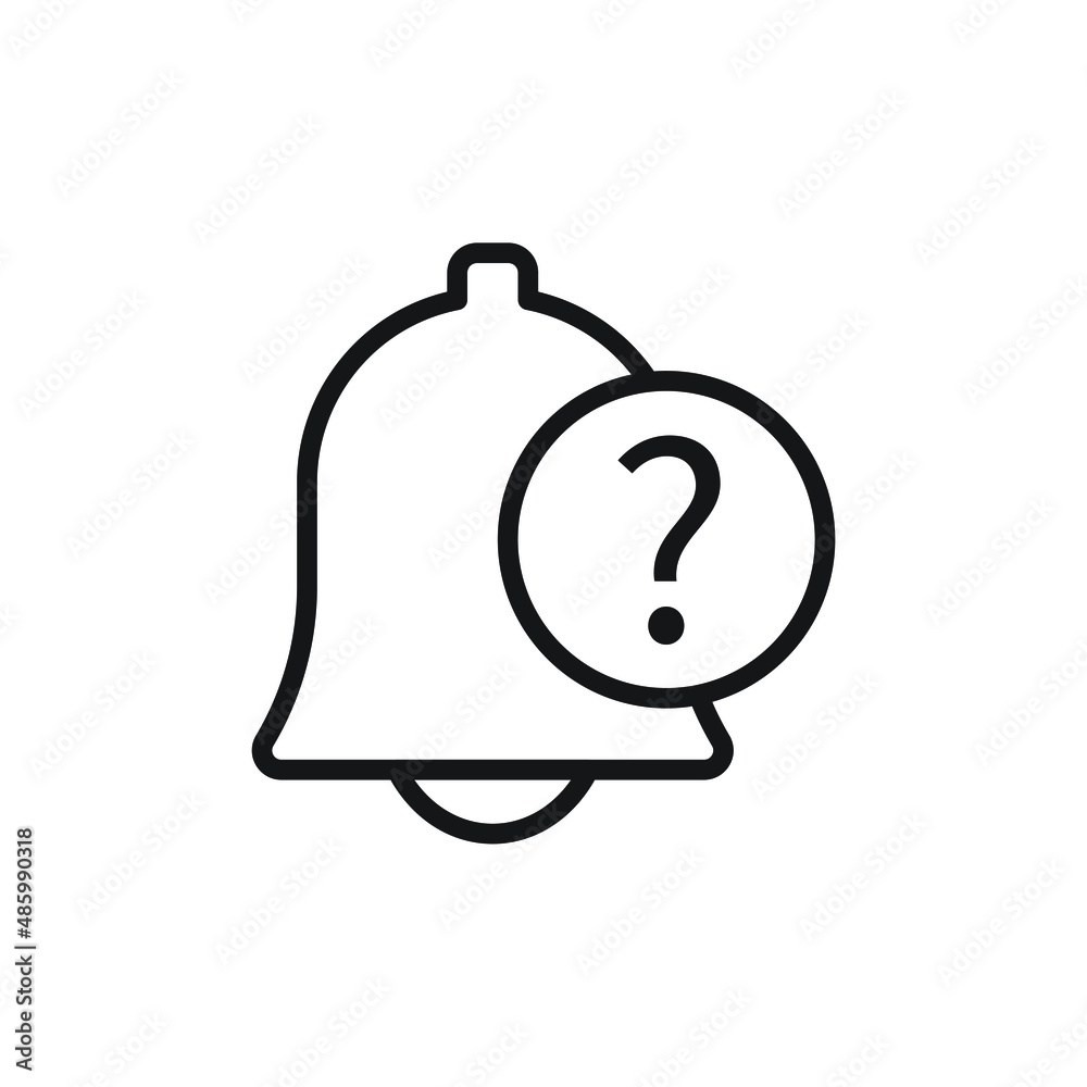 Fototapeta premium Question icon design for graphic and web. vector illustration