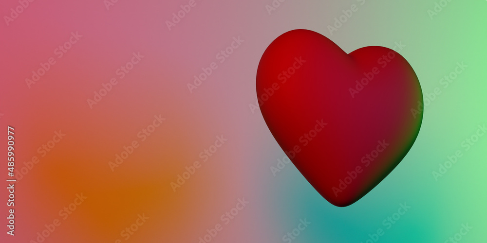 Happy Valentines Day greeting card with red heart. Illustration for poster, business cards, flyers, notebooks, brochures print. Love symbol for Women's, Mother's, Valentine's or birthday background. Happy Valentines Day greeting card with red heart. Illustration for poster, business cards, flyers, notebooks, brochures print. Love symbol for Women's, Mother's, Valentine's or birthday background.