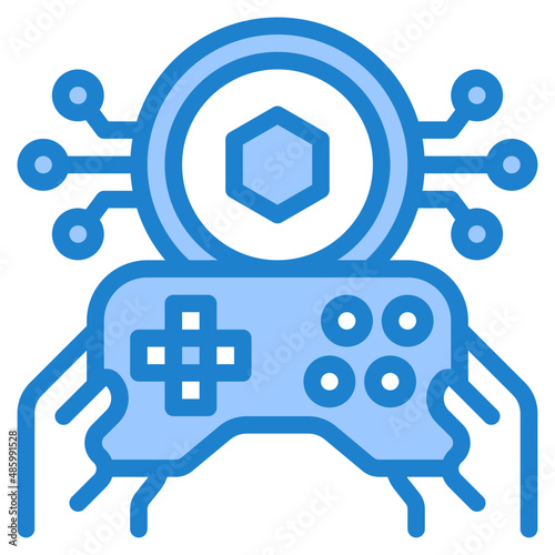 game blue style icon