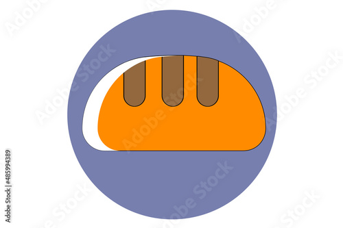 Bread Isolated Vector Illustration which can be easily Download