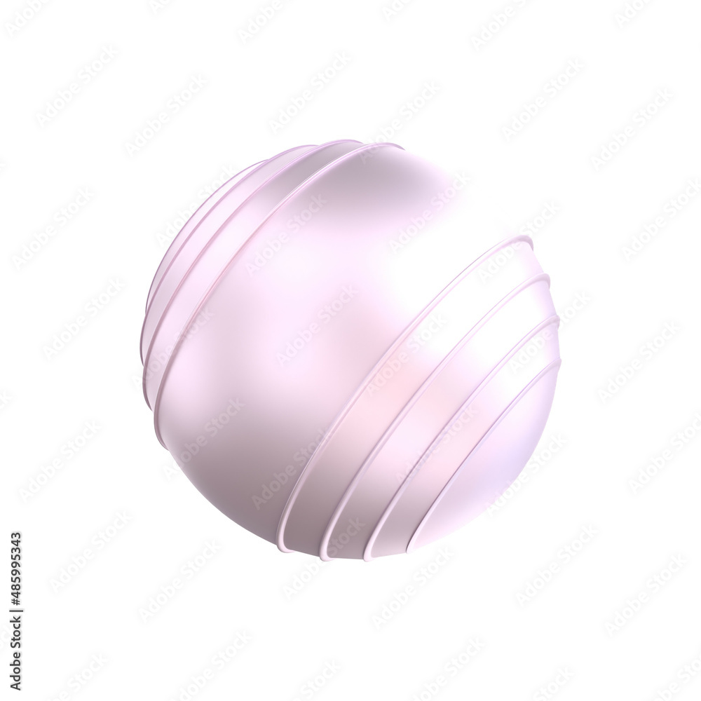 Obraz premium 3d rendering gym fitness fitness ball