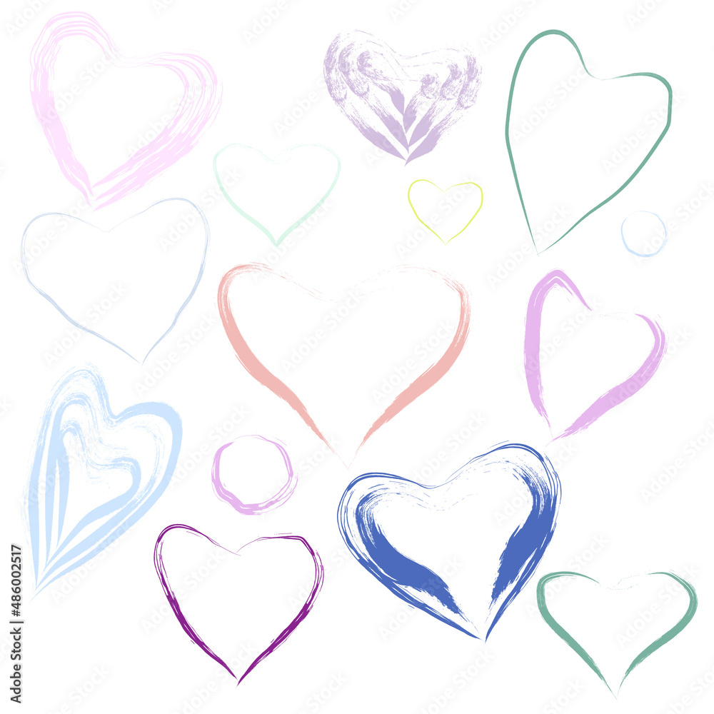 set of hearts set of hearts