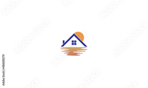 Nature Real Estate Logo Design Template On White Background