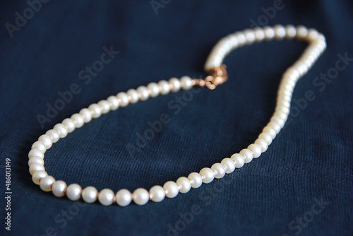 women's jewelry white pearl necklace