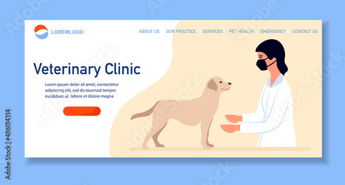People Pet Dog Visit Doctor Veterinarian Clinic