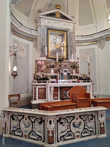 Procida – Altare del Santuario della Madonna delle Grazie