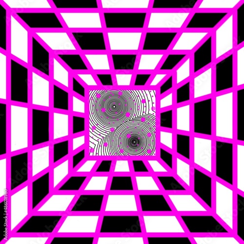 A distortion of reality. Abstraction and perspective.