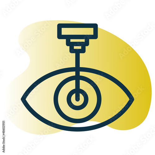 Laser Surgery Icon