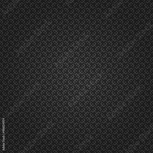 Seamless geometric background for your designs. Modern vector ornament. Geometric abstract dark pattern