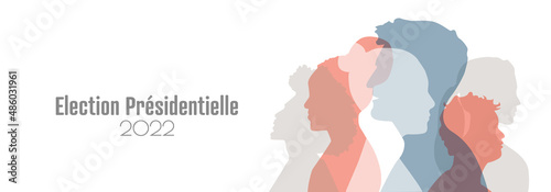 Election Présidentielle de 2022 en France.