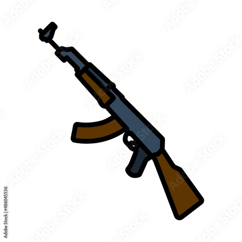 Russian Weapon Rifle Icon