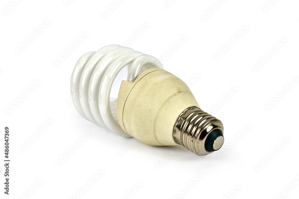 fluorescent light bulb