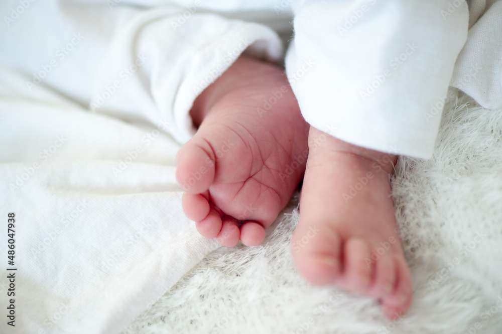 Newborn baby in first week of his life Newborn baby in first week of his life