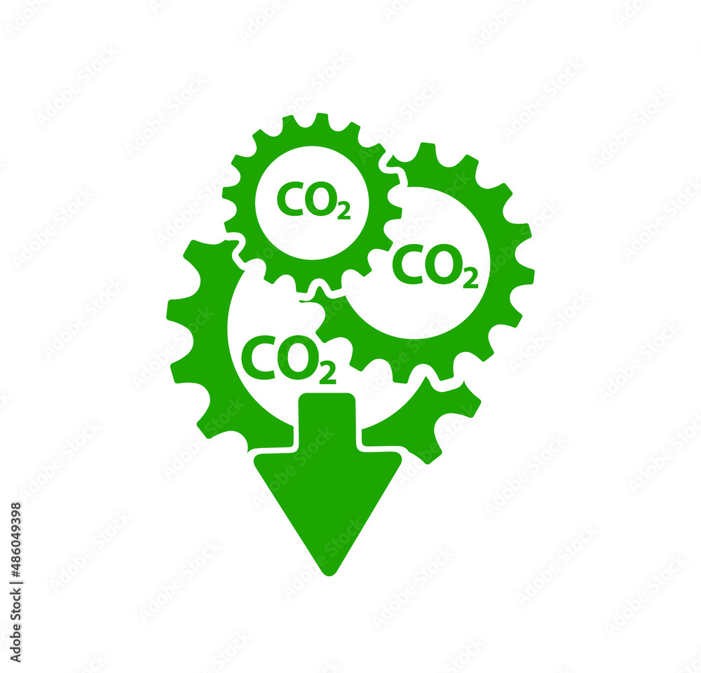 reducing CO2 emissions to stop climate change. green energy background reducing CO2 emissions to stop climate change. green energy background