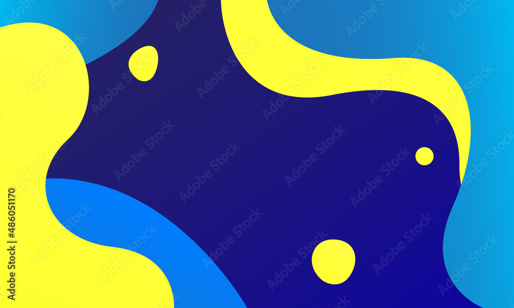 Abstract blue and yellow background. Vector illustration Abstract blue and yellow background. Vector illustration