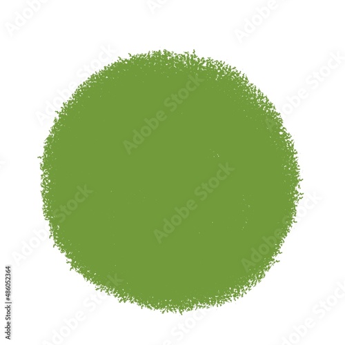 green grass globe