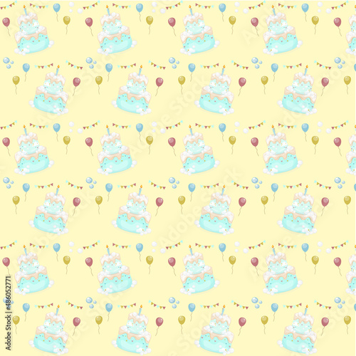 pattern, napkin pattern, packing pattern, balloons