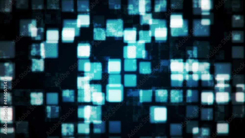 Digital grid loop background material Digital grid loop background material