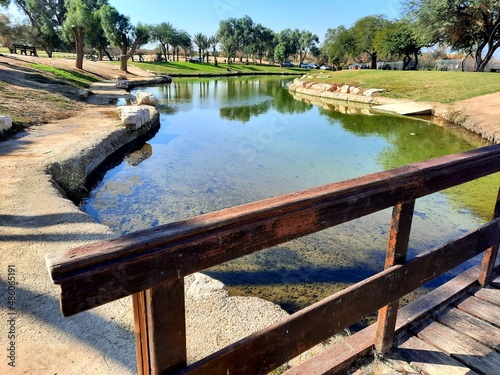 lake in the park