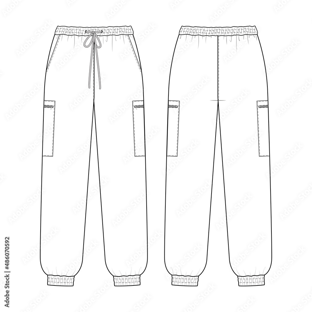 Details more than 81 drawing of trousers latest - in.cdgdbentre