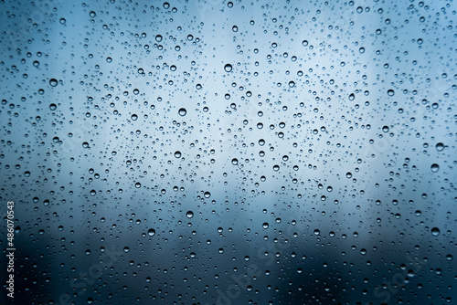 Droplets on a window