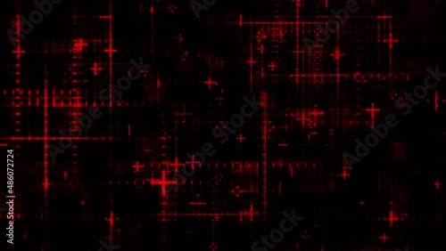 Wallpaper Mural Digital grid loop background material Torontodigital.ca