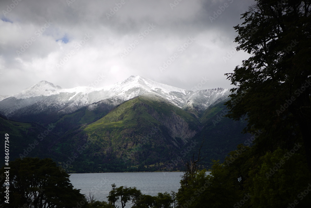 lake in the mountains