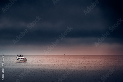 boat in the sea