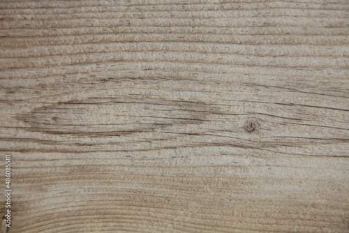 Background with wood texture. Light brown wood surface with knots of natural color