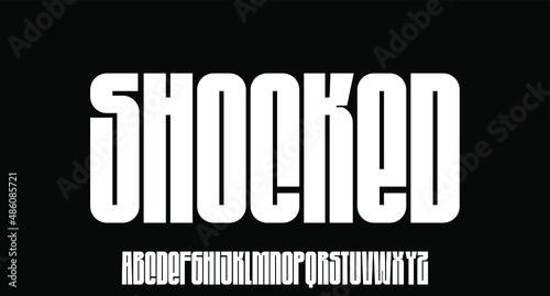 bold condensed font for poster and head line	
