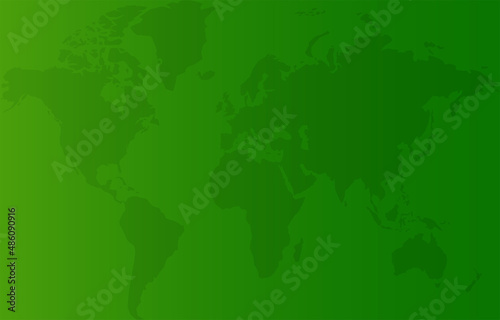 green background with map shadow