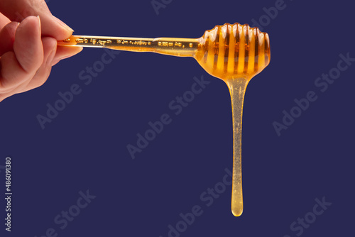 fresh fragrant honey drips. organic vitamin nutrition. dessert food