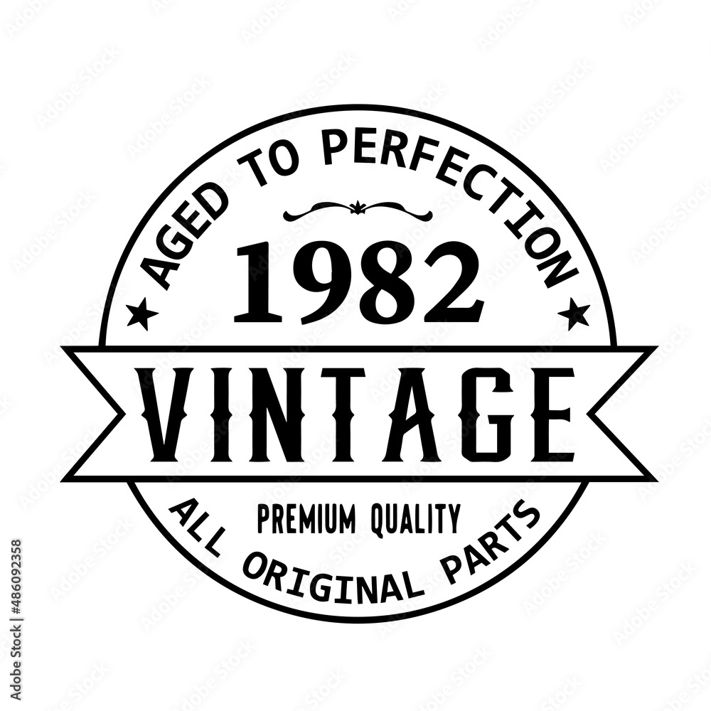 aged to perfection vintage premium quality logo sign inspirational quotes, motivational positive quotes, silhouette arts lettering design