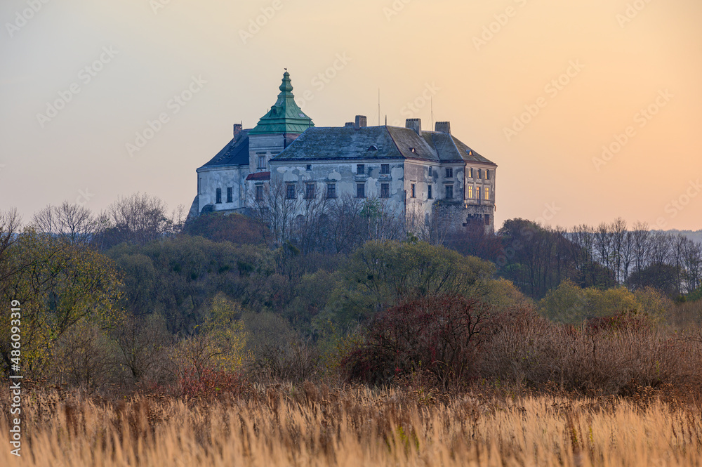 Olesko castle in Ukraine, which for a long time served as the abode of the Polish rulers