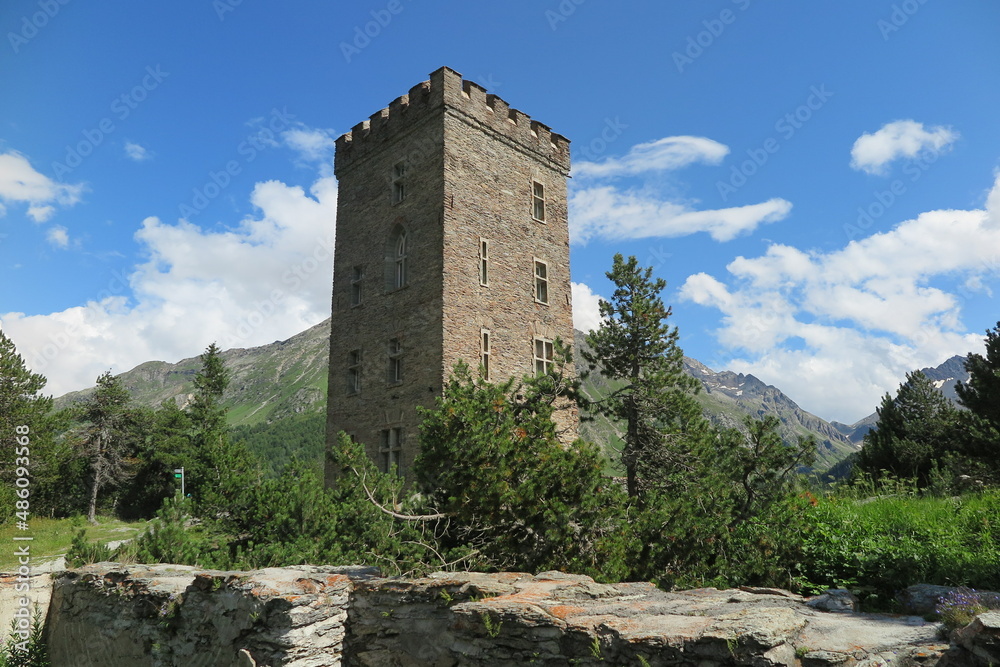 Turm Belvedere, Maloja Turm Belvedere, Maloja
