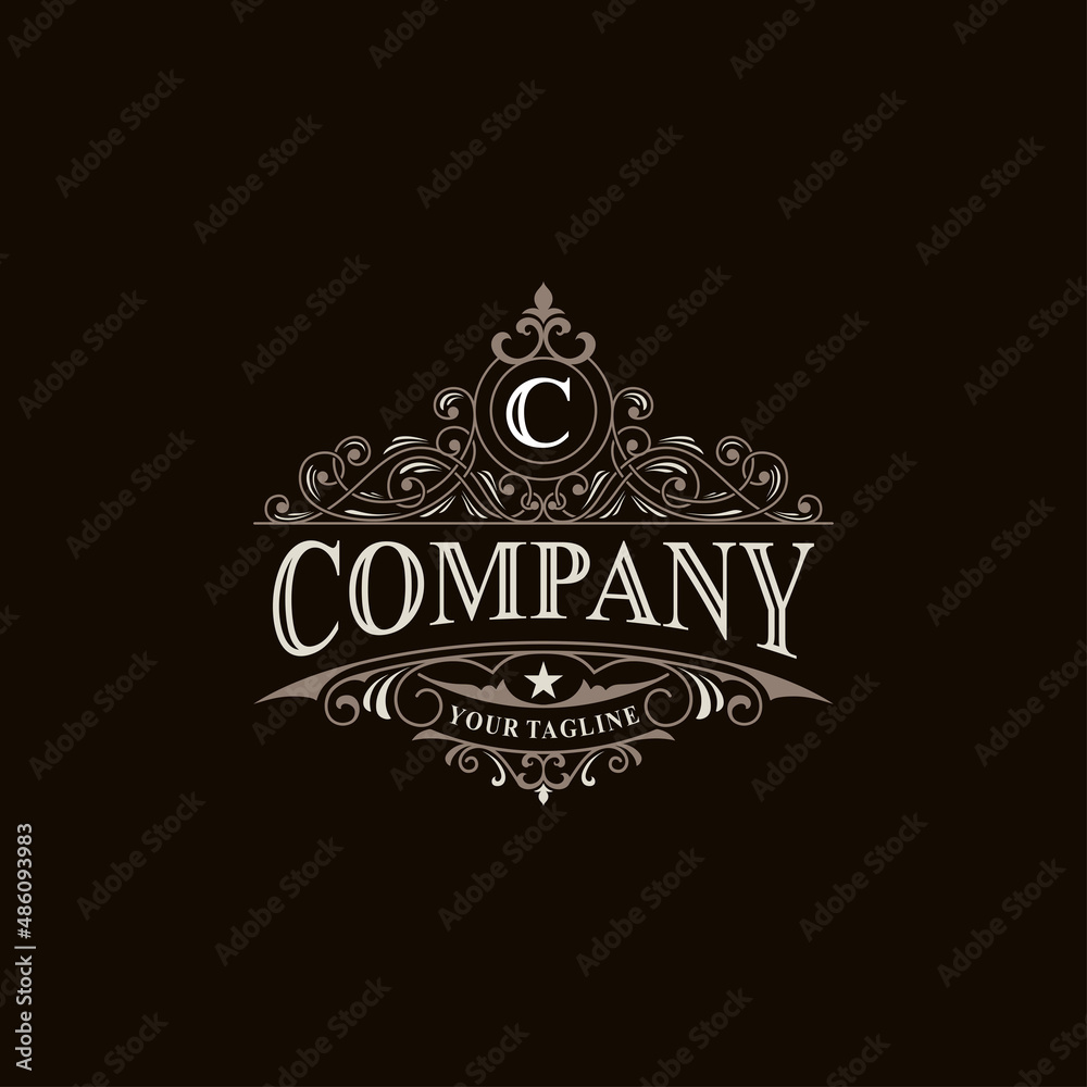 letter c logo. suitable for label, barber, salon, boutique, fashion. letter c logo. suitable for label, barber, salon, boutique, fashion.