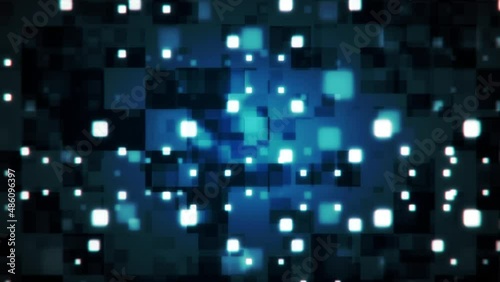 Digital grid loop background material