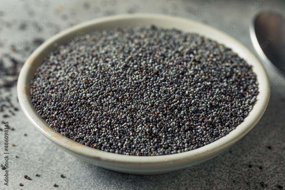 Raw Organic Poppy Seeds Raw Organic Poppy Seeds