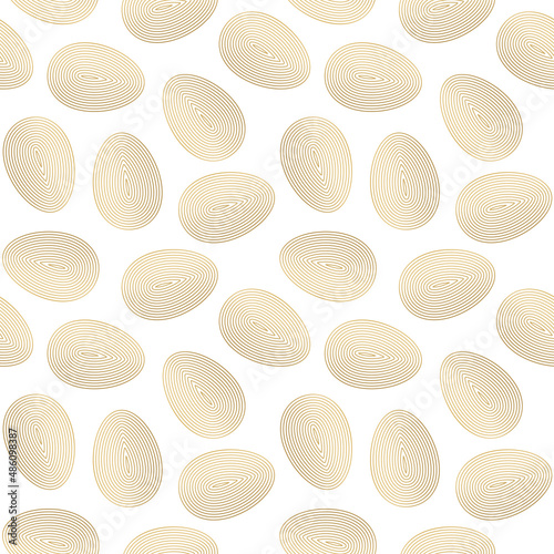 golden easter egg pattern- vector illustration