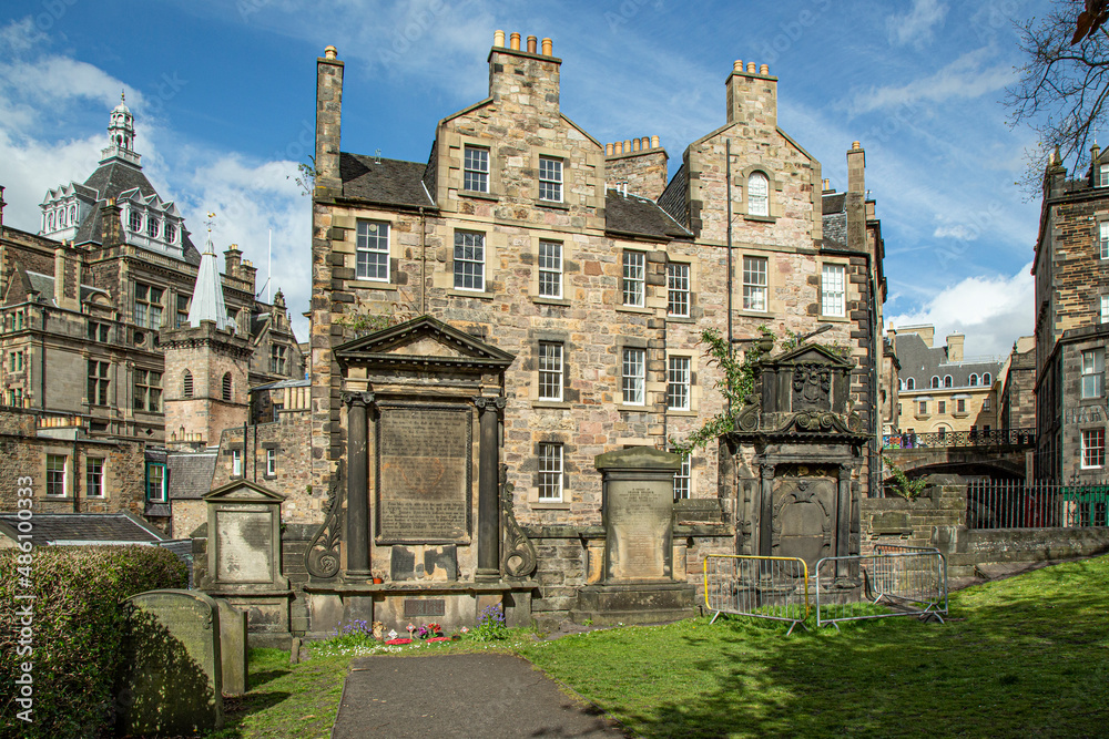 Edinburgh, monumental cemetery 