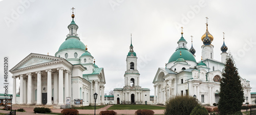 Rostov Yaroslavsky, Russia - Panorama of the Spaso-Yakovlevsky Monastery. photo