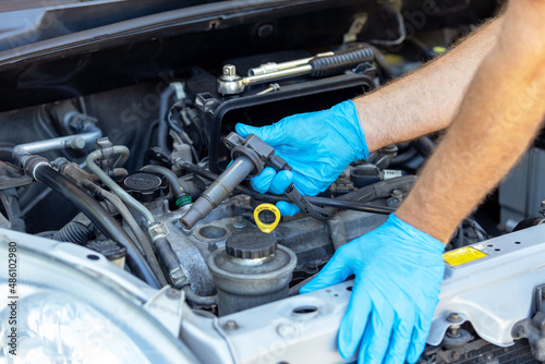 Ignition or spark coil change