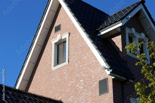 old house with windows