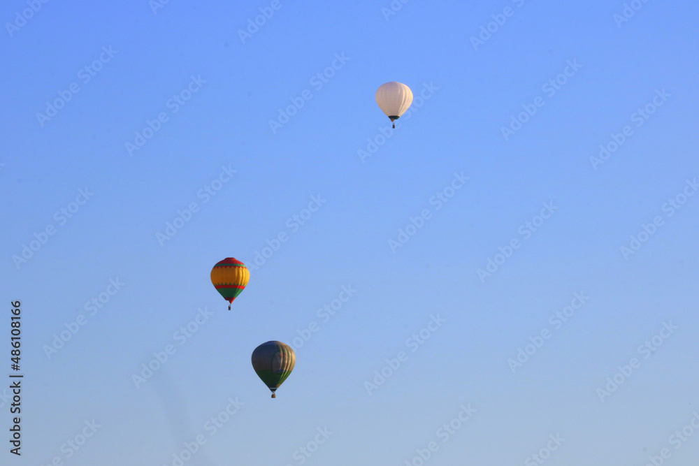 Obraz premium hot air balloon in the sky