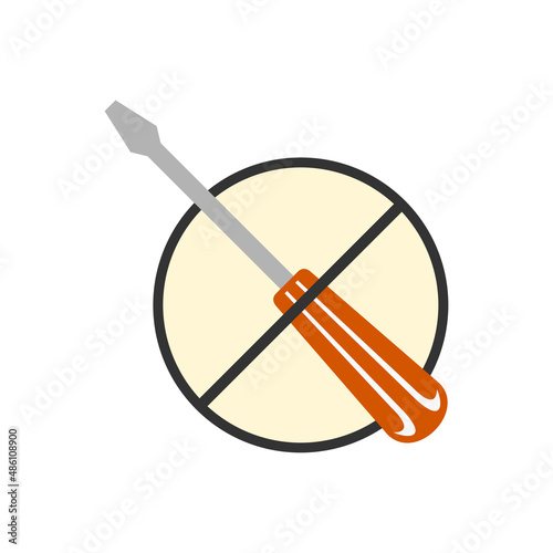 Easy maintenance without screwdriver icon